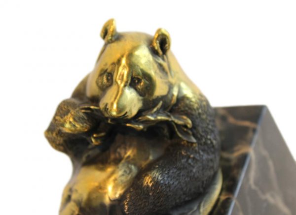 Miguel Fernando Lopez bronzinė skulptūra "Panda"