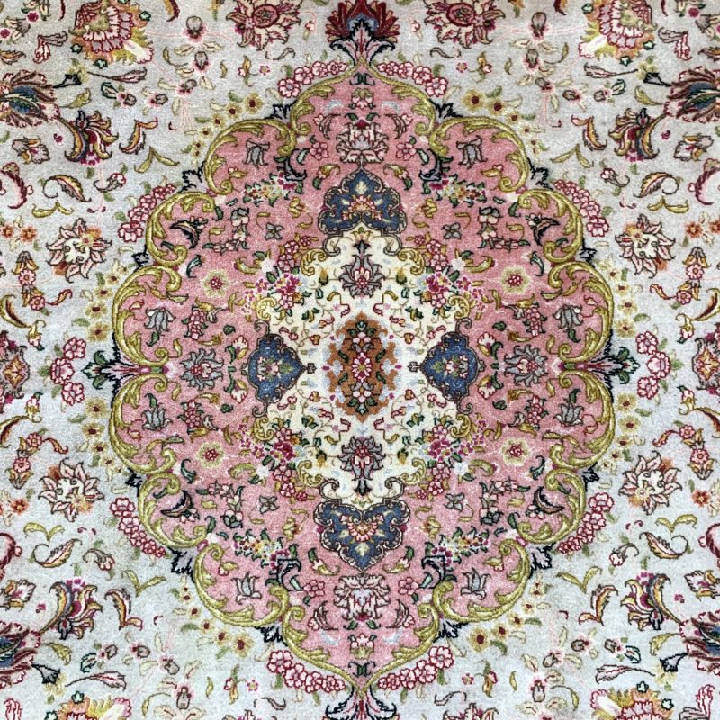 Persiškas TABRIZ kork vilnos ir šilko kilimas 290 x 200 cm