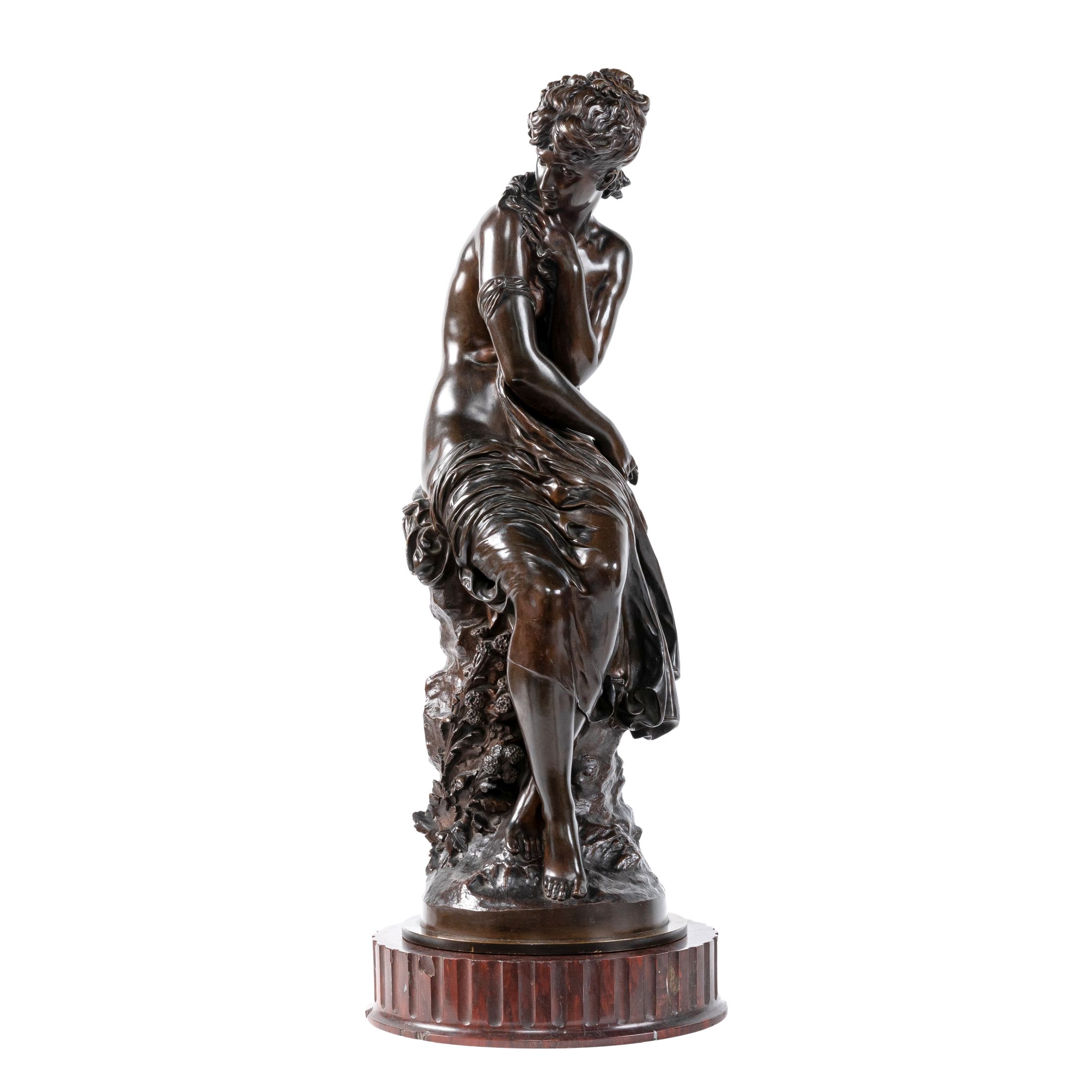 Mathurin Moreau bronzinė skulptūra „Venera“, 19 a.