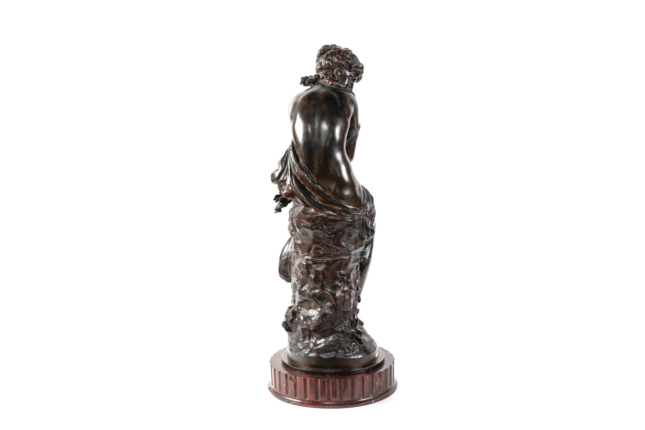Mathurin Moreau bronzinė skulptūra „Venera“, 19 a. - Image 6