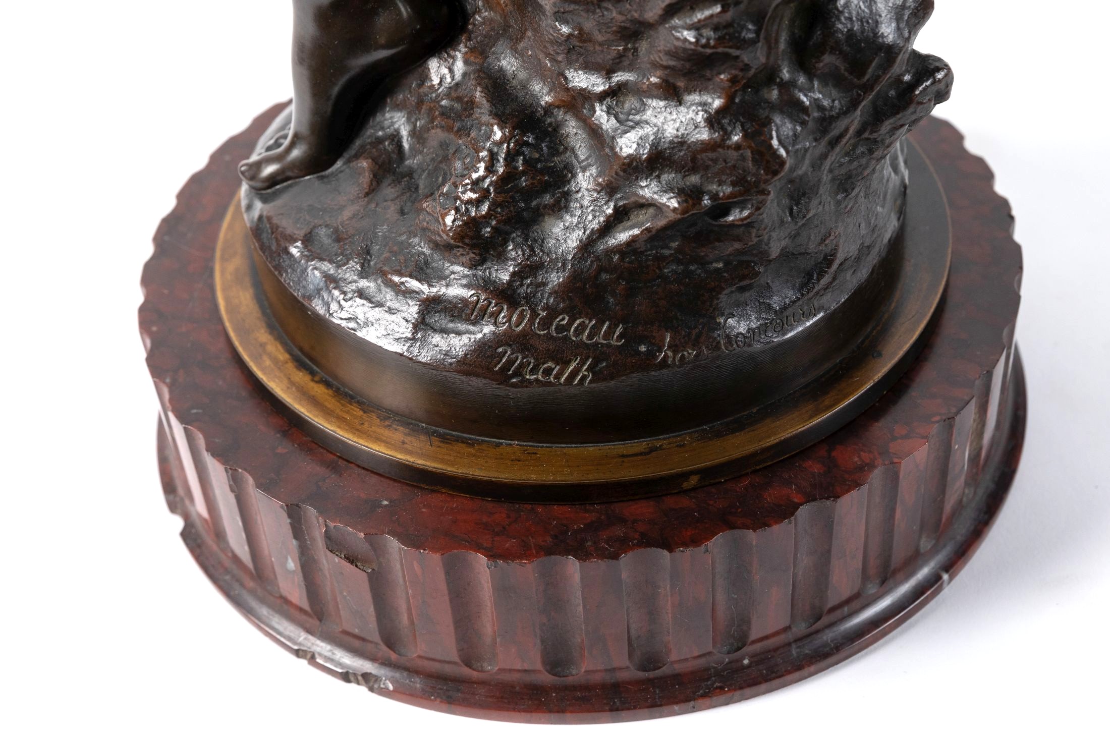 Mathurin Moreau bronzinė skulptūra „Venera“, 19 a. - Image 7
